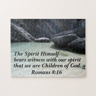 Die Römer 8:16 Der Geist selbst zeugt von