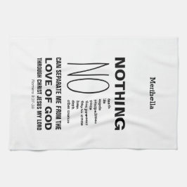 Die Römer 8:38-39 KÖNNEN NICHTS Christlich SEPARIE Geschirrtuch