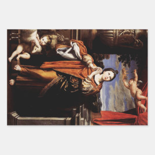Die römische Märtyrerin Agnes von Domenico Zampier Geschenkpapier Set