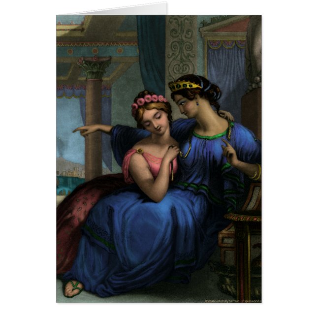 Die römische Schwester-Karte (Vorne)