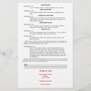 Die römische Straße Flyer