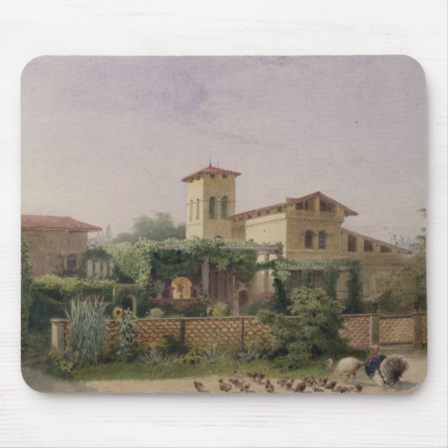 Die römischen Bäder, 1848 Mousepad (Vorne)