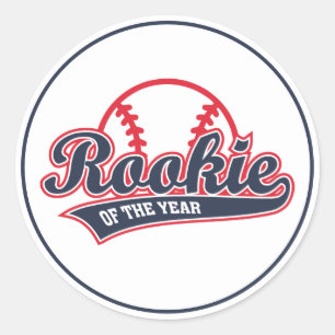 Die Rookie des Jahres Runder Aufkleber