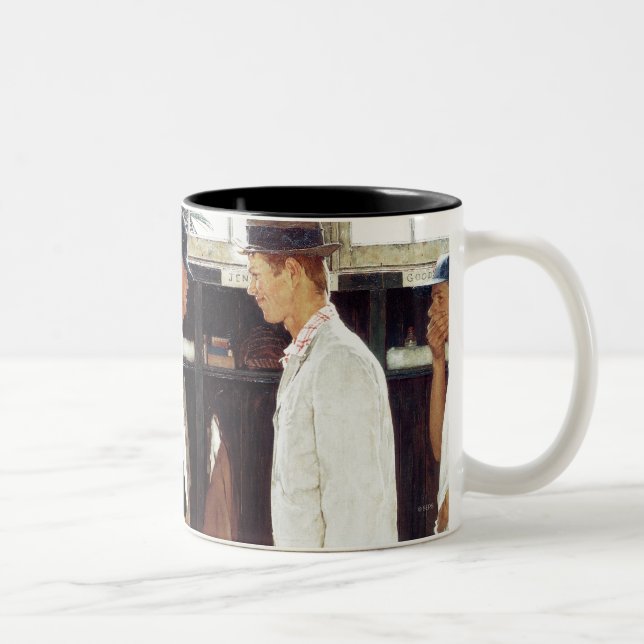 Die Rookie Zweifarbige Tasse (Rechts)