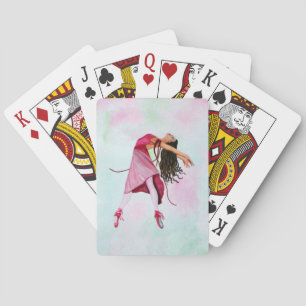 Die rosa Ballerina Spielkarten