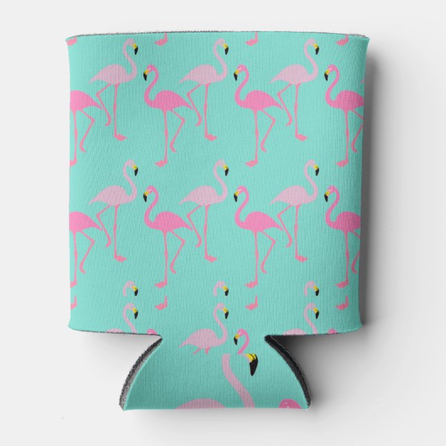 Die rosa Flamingos Dosenkühler (Vorderseite)