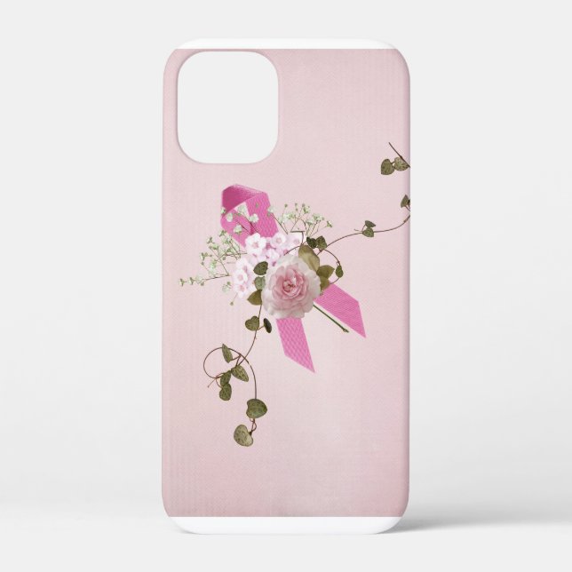 Die rosa Schleife mit Efeu Case-Mate iPhone Hülle (Rückseite)