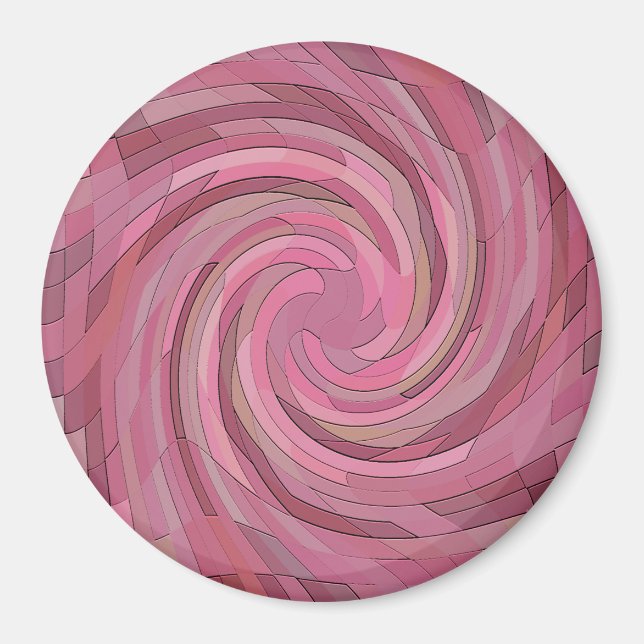 Die rosa Stadt...... Magnet (Vorne)