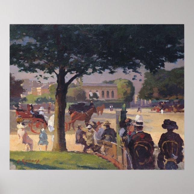 Die Rose des Palais, Paris Poster (Vorne)