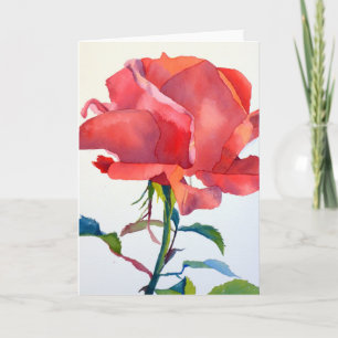 Die Rose Karte