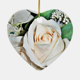 Die Rose_ Keramikornament