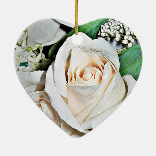 Die Rose_ Keramikornament (Hinten)
