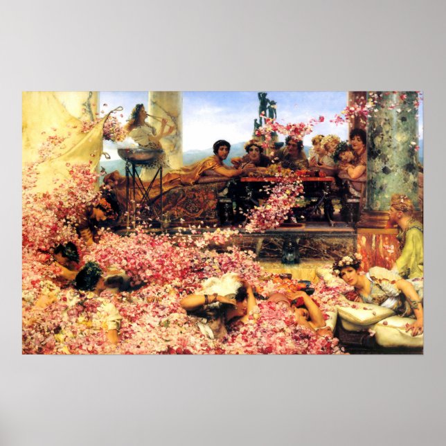 Die Rose von Heliogabalus 1888 Poster (Vorne)