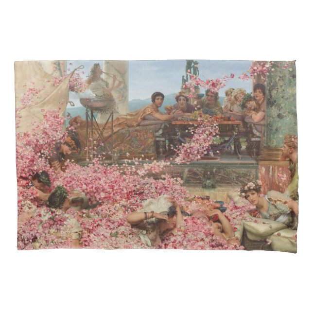 Die Rose von Heliogabalus (antiker römischer Luxus Kissenbezug (Vorderseite)