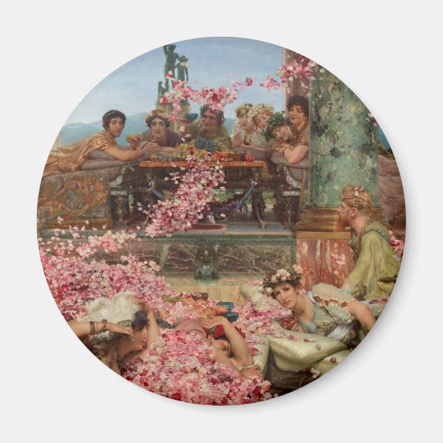 Die Rose von Heliogabalus (antiker römischer Luxus Magnet (Vorne)