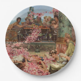 Die Rose von Heliogabalus (antiker römischer Luxus Pappteller