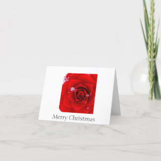 Die Rose von Sharon-Weihnachtennotecard Feiertagskarte