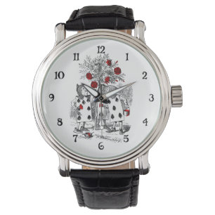 Die Rosen rot malen Armbanduhr