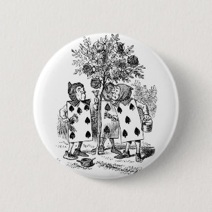 Die Rosen rot malen Button