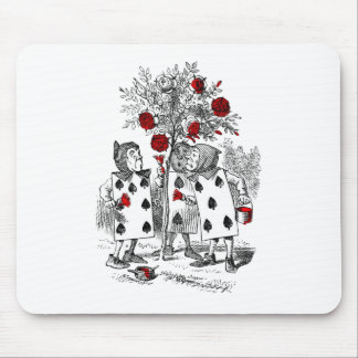 Die Rosen rot malen Mousepad