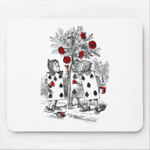 Die Rosen rot malen Mousepad