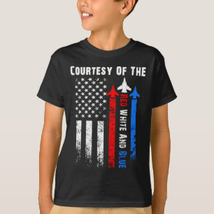 Die Rot Weiß Und Blau 4. Juli Patriotisch T-Shirt