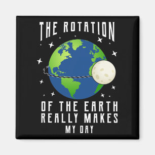 Die Rotation der Erde macht meinen naturwissenscha Magnet