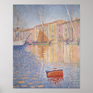 Die Rote Buy, Saint Tropez, 1895 Poster