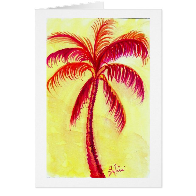 die rote Palme (Vorne)