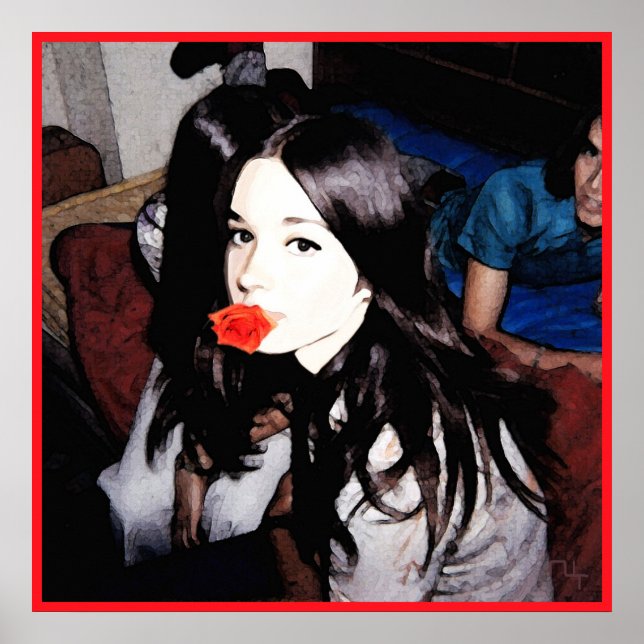 Die Rote Rose Poster (Vorne)