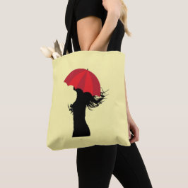 Die rote Schirmtasche Tasche