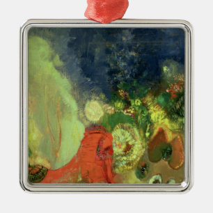 Die rote Sphinx Silbernes Ornament