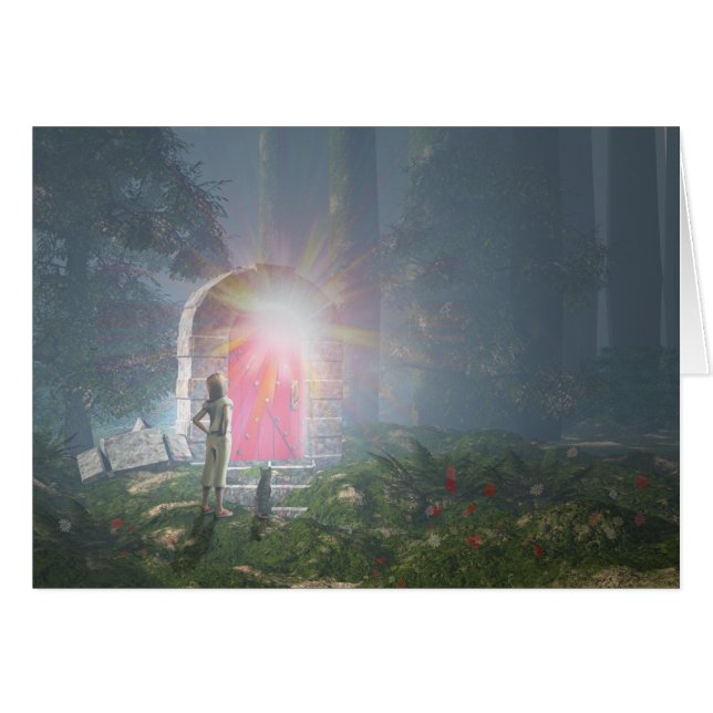 Die rote Tür (Vorderseite (Horizontal))