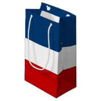 Die rote weiße und blaue Geschenk-Tasche - klein,