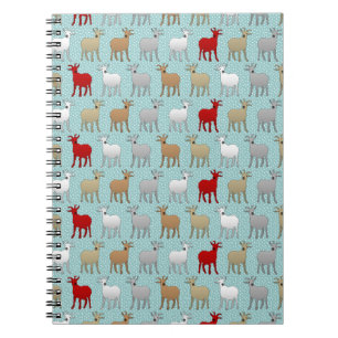 Die rote Ziege Notizblock