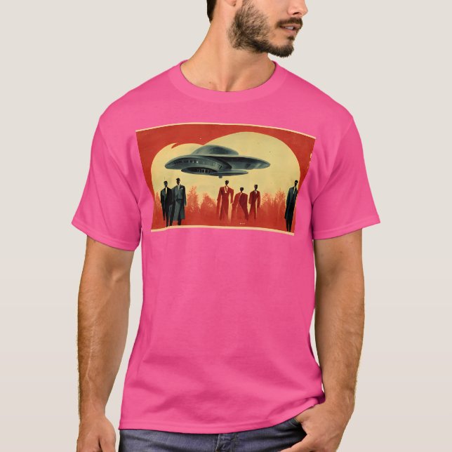 Die roten Außerirdischen sind angekommen T-Shirt (Vorderseite)
