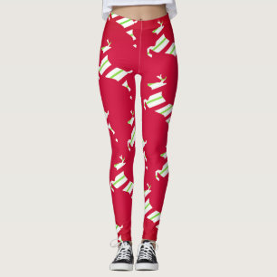 Die roten Leggings des neuen Jahres