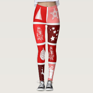 Die roten Leggings des neuen Jahres