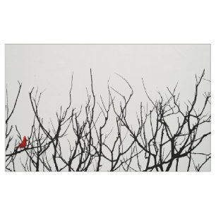 Die roten Vogel ~ Leslie-Paprikaschoten Stoff