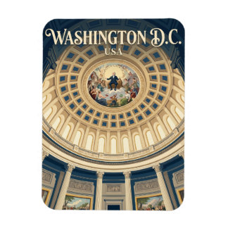Die Rotunde des US-Kapitols USA Magnet
