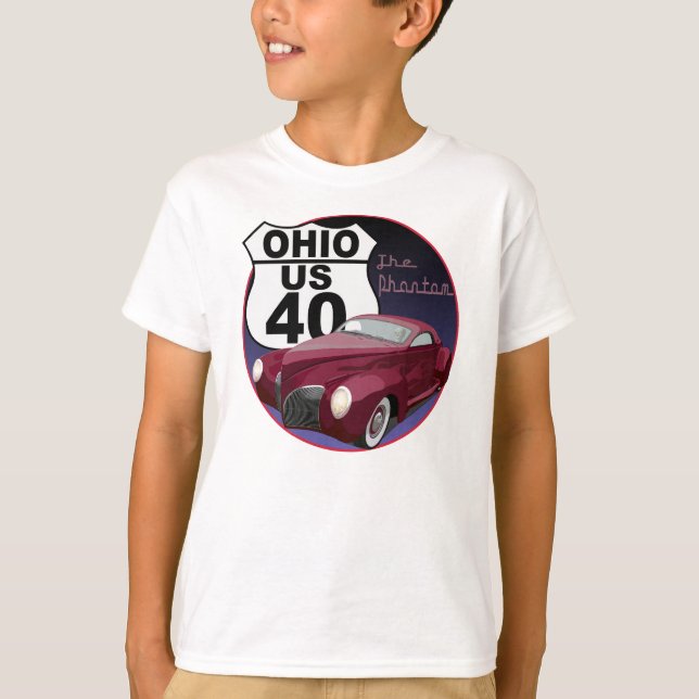 Die Route 40 Phantom - Ohio T-Shirt (Vorderseite)