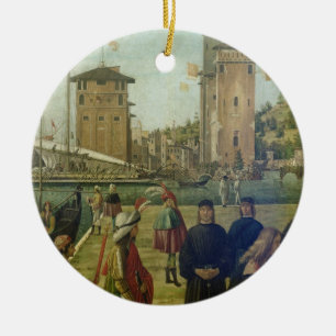 Die Rückkehr der Botschafter, von der St Ursula Keramik Ornament