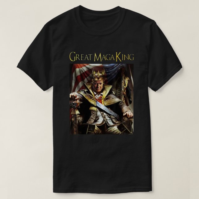Die Rückkehr des großen Maga King-Shirts T-Shirt (Design vorne)