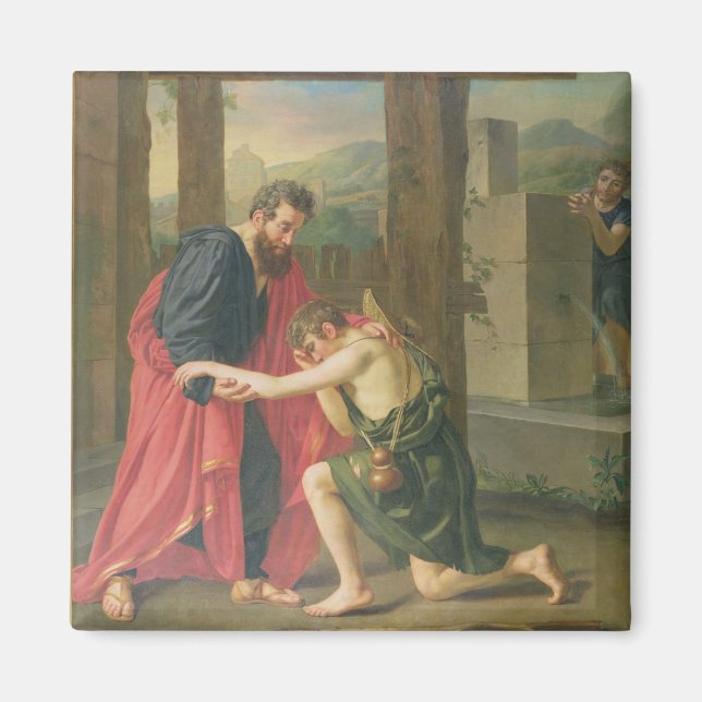 Die Rückkehr des Prodigalen Sohnes, 1823 (Öl in Ca Magnet (Vorne)