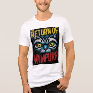Die Rückkehr des Vampurr-Bechers – Süße gothische Tri-Blend Shirt