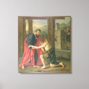 Die Rückkehr des verschwenderischen Sohns, 1823 Leinwanddruck
