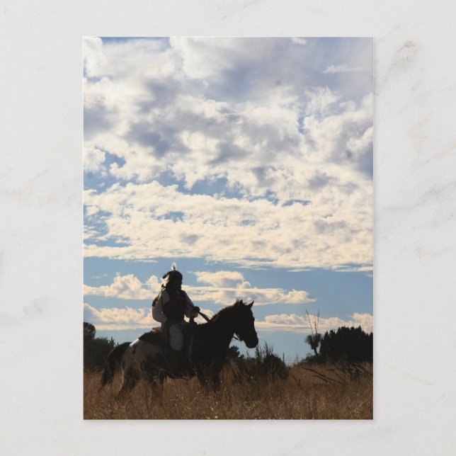 "Die Rückkehr ins Lager" Postkarte (Vorderseite)