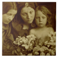 Die Rückkehr nach drei Tagen, c.1865 (Sepia-Foto)