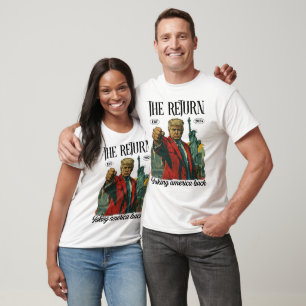 Die Rückkehr von Präsident Donald Trump 2024 T-Shirt