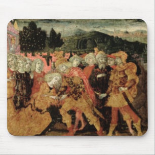 Die Rückkehr von Ulysses, cassone Platte, Sienese Mousepad